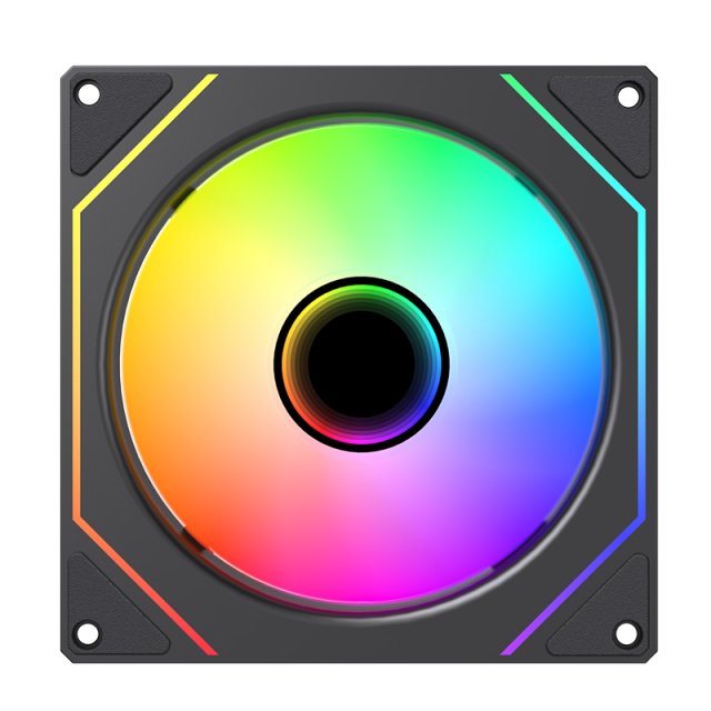 4 Pin Pwm 120mm Pc Case Fan Quiet 12cm Cooling Fan Silent CPU Cooler 12v Dc Adjust Speed Radiator RGB Fans for PC