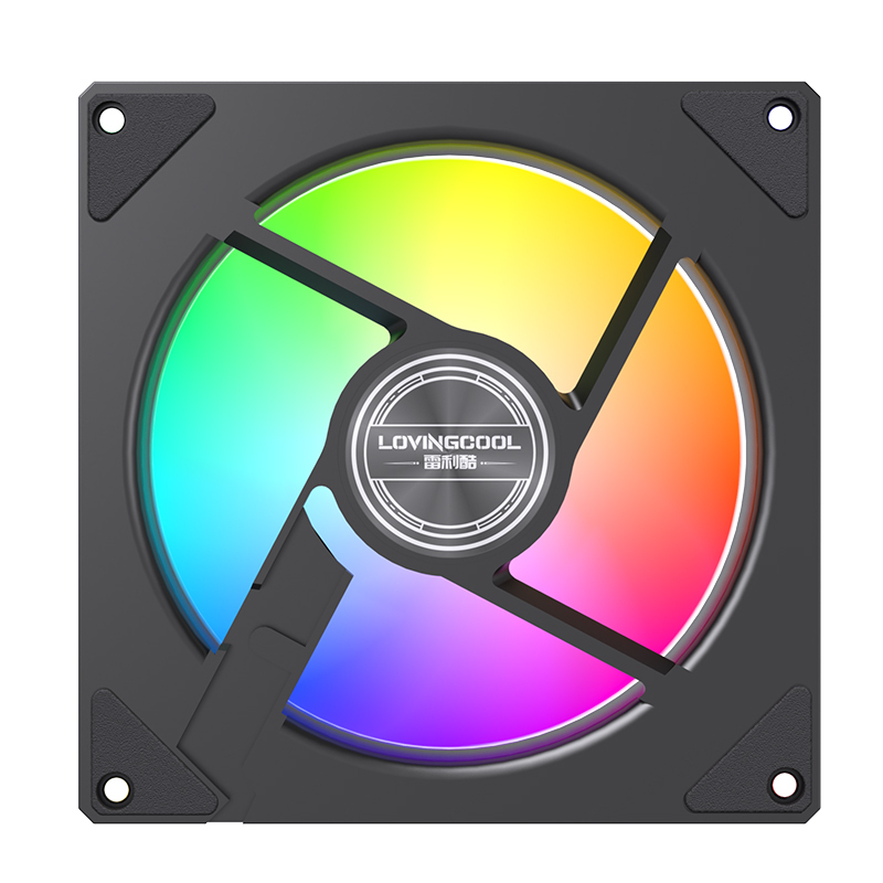 2024 Benutzer definierte ARGB-Gaming-Gehäuse lüfter 120mm RGB-LED-Beleuchtung Effizienter CPU-Kühler PC-Lüfter für PC mit Controller