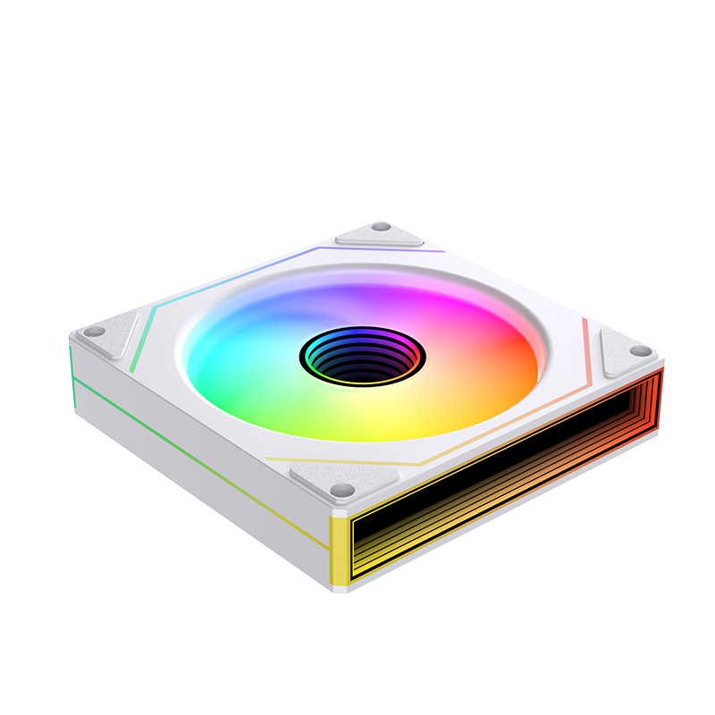 2024 Benutzer definierte ARGB-Gaming-Gehäuse lüfter 120mm RGB-LED-Beleuchtung Effizienter CPU-Kühler PC-Lüfter für PC mit Controller