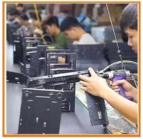 OEM Custom Logo Gaming PC Case RGB Cooler CPU Cabinet Mid Tower MATX ITX Computer Desktop Chassis with PC Fans