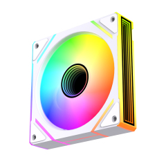 Factory Hpt Sale Silent High Airflow 5V 12V 120mm RGB Computer Case PC Cooling Fan Air Cooler for PC Gaming