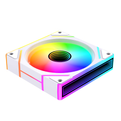 Factory Hpt Sale Silent High Airflow 5V 12V 120mm RGB Computer Case PC Cooling Fan Air Cooler for PC Gaming