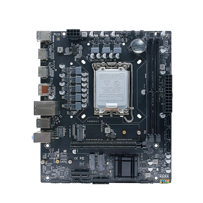 Factory Price Dual Channels DDR4 LGA1700 I9/I7/I5/I3 12th/13th H610 PCIE M.2 Gaming Desktop Motherboard