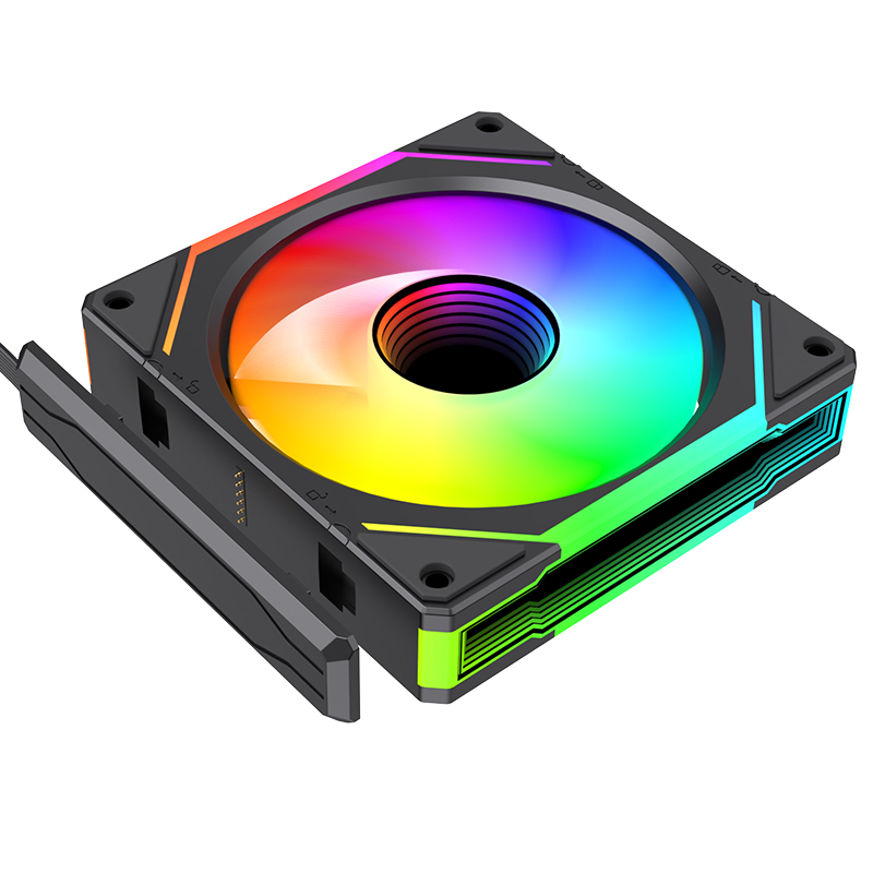 OEM/ODM Building Block Fan Kit Infinity Mirror ARGB 3-piece Set Gaming PC Case Cooling Fan Computer CPU Cooler Fan