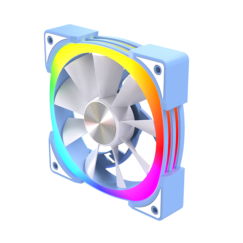 High Quality Factory Direct Sale 4Pin 120mm Cooling Fans for PC ARGB Gaming PC Fan Low Noise Computer Case Fan