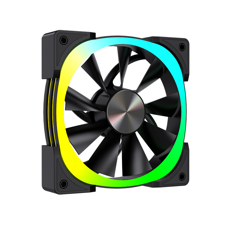 Hot Sale PC Cabinet Cooling Fan Rgb 120mm Pc Case Fan Quiet Air Cooler Computer Fans Cooling Gaming Pc Cooler