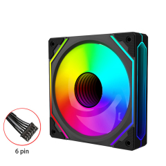 Black RGB fan