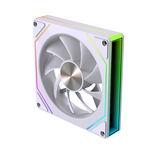 Cooler Fan RGB LED Low Noise CPU Cooling Fan PC Computer Case Heatsink 4pin Remote Hot Sale 12V Plastic RGB Fan