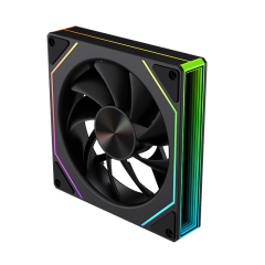 Cooler Fan RGB LED Low Noise CPU Cooling Fan PC Computer Case Heatsink 4pin Remote Hot Sale 12V Plastic RGB Fan