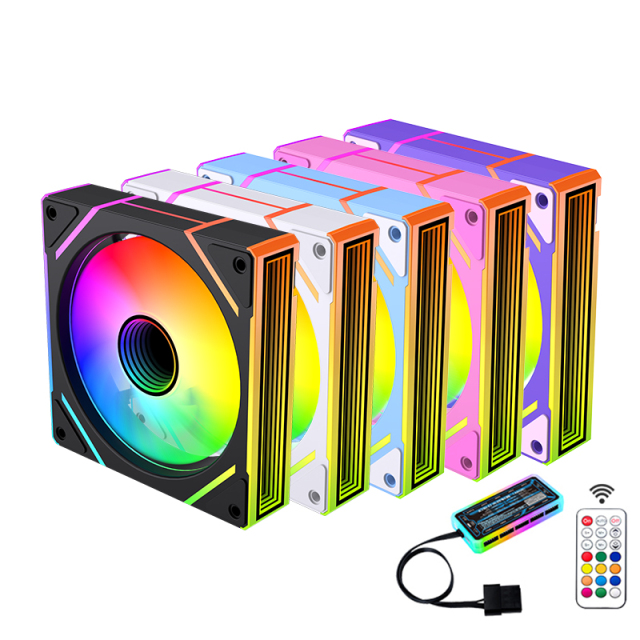 OEM Pc Rgb Fan 120mm Computer Case 12V Gaming CPU Cooler Air ARGB Fan Infinite Lighting Cooling Fan