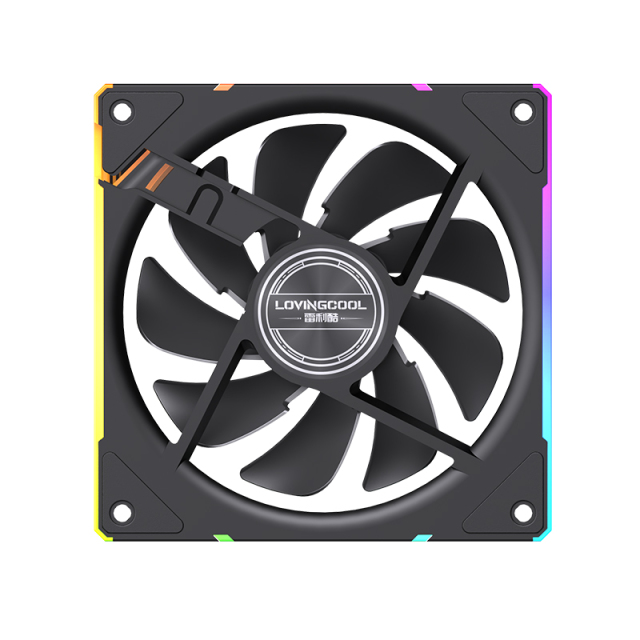 Newly Custom Silent PC Case Fan RGB Ventilador 120mm RGB Computer Fan 120mm Gaming PC Cabinet Cooling Fan
