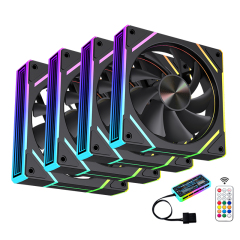Newly Custom Silent PC Case Fan RGB Ventilador 120mm RGB Computer Fan 120mm Gaming PC Cabinet Cooling Fan