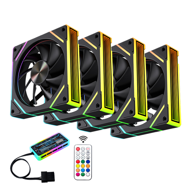 Hot Sale Pc Accessories High Performance Cooling120 mm Computer Chassis Cooler Fan Case Argb Gaming Case Cooling Fan