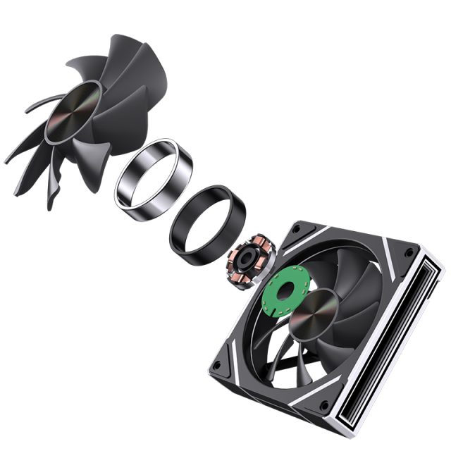Newly Custom Silent PC Case Fan RGB Ventilador 120mm RGB Computer Fan 120mm Gaming PC Cabinet Cooling Fan