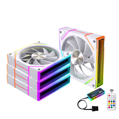 l New Style ARGB Fan 120mm PC Case SYNC Cooling Fan PWM 5v 3-Pin Control Computer Cooler DC 12V RGB Radiator Fan