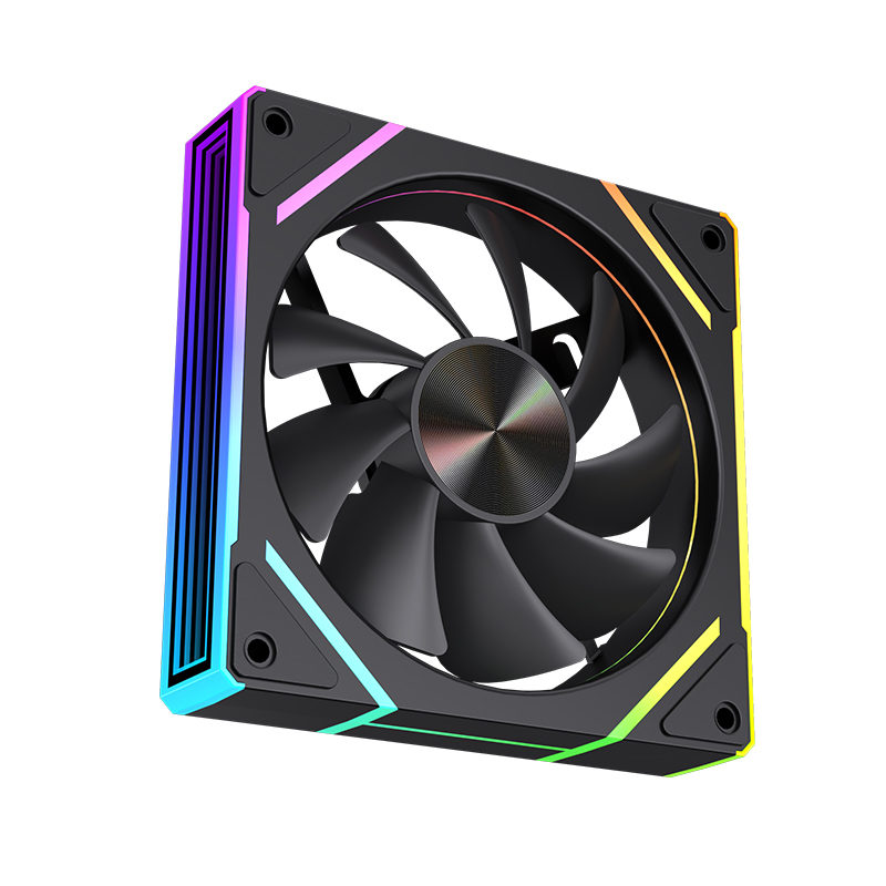 Newly Custom Silent PC Case Fan RGB Ventilador 120mm RGB Computer Fan 120mm Gaming PC Cabinet Cooling Fan