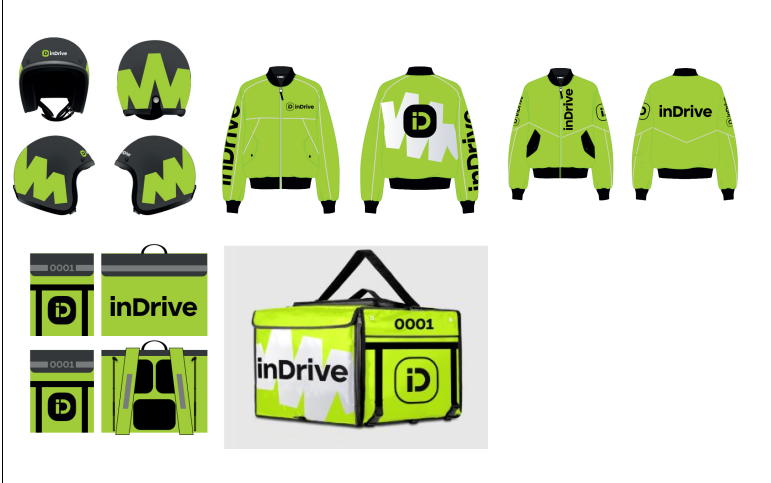 Hemets,jackets,delivery backpack