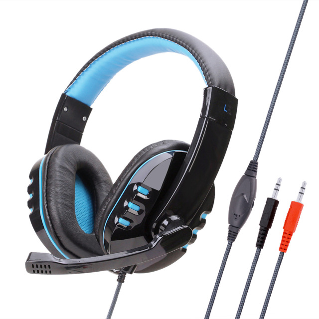 Wired Gaming Headset Over Ear Gamers Headphones With Microphone Stereo Gaming Earphones Deep Bass for PS4 Xbox PC Computer