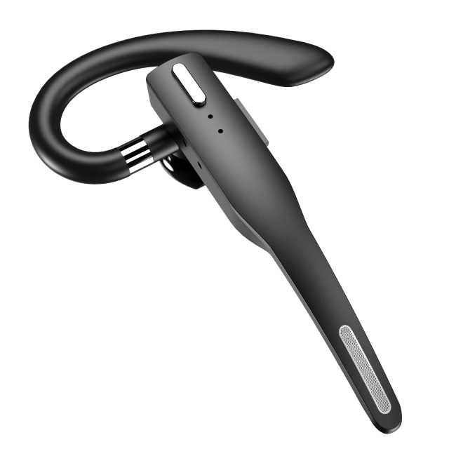 Wireless Ear Hook Business Earphone Stereo Sound Quality Earbud with CVC8.0 Noise Cancelling Mic and IPX7 Waterproof