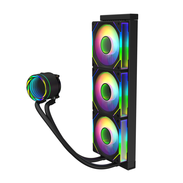 RGB AIO Liquid CPU Cooler 360mm PC Water Radiator 12V Rated 3Pin PWM ARGB CPU Cooler Fan for Computer Cooling System