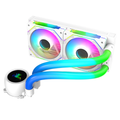 CPU Liquid Cooler 240mm Water Cooling PC Radiator with Real-time Temperature Display Digital 240 Fans Cooling