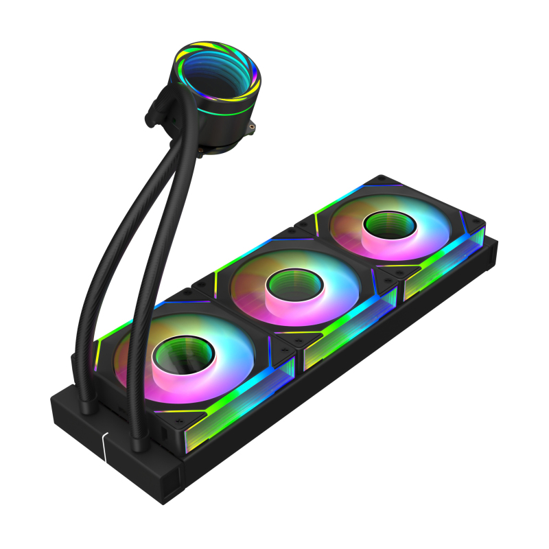 RGB AIO Liquid CPU Cooler 360mm PC Water Radiator 12V Rated 3Pin PWM ARGB CPU Cooler Fan for Computer Cooling System