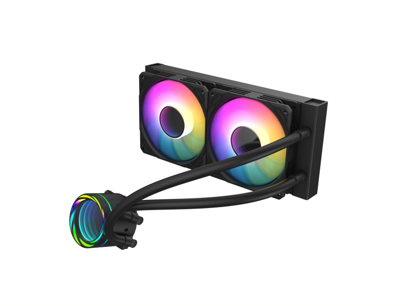 CPU Water Cooling 240mm ARGB Aura Sync Liquid CPU Cooler Water Cooling CPU Cooler High Effect Water Cooling System