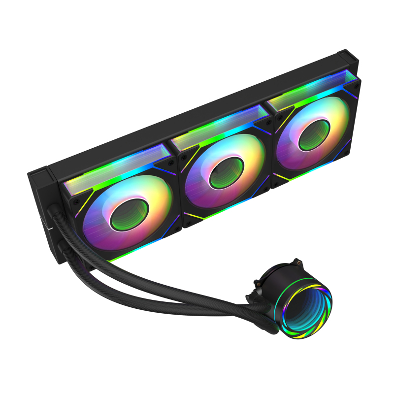 RGB AIO Liquid CPU Cooler 360mm PC Water Radiator 12V Rated 3Pin PWM ARGB CPU Cooler Fan for Computer Cooling System