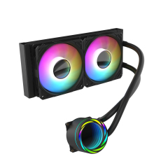 CPU Water Cooling 240mm ARGB Aura Sync Liquid CPU Cooler Water Cooling CPU Cooler High Effect Water Cooling System
