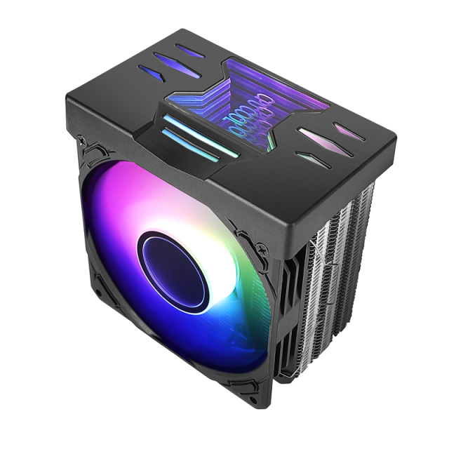 120mm 12v 5v Cpu Cooler Rgb Cooling Computer Pc Fan Rgb Radiator Cpu Cooler air Cpu Cooler