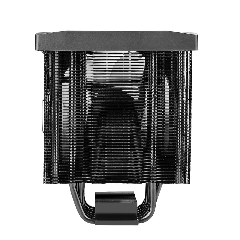 Black Color Gaming Computer Tower ARGB Cpu Cooler Air Cooling 6 Heat Pipes Sync with Motherboard