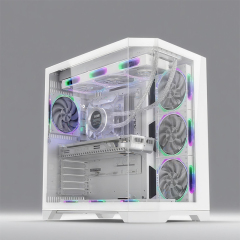 OEM Desktop PC Case ATX Motherboard Cabinet Full Tower 240 Water-cooled Fan Glass USB3.0 PC Case Game