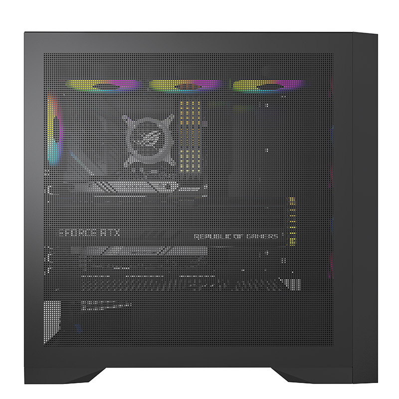 PC Casing ATX Curved Glass Gaming Computer Case OEM  ATX Gaming PC Case High End Desktop CPU Computer Chassis