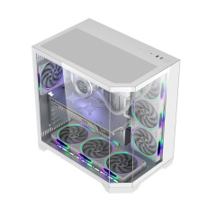 OEM Desktop PC Case ATX Motherboard Cabinet Full Tower 240 Water-cooled Fan Glass USB3.0 PC Case Game