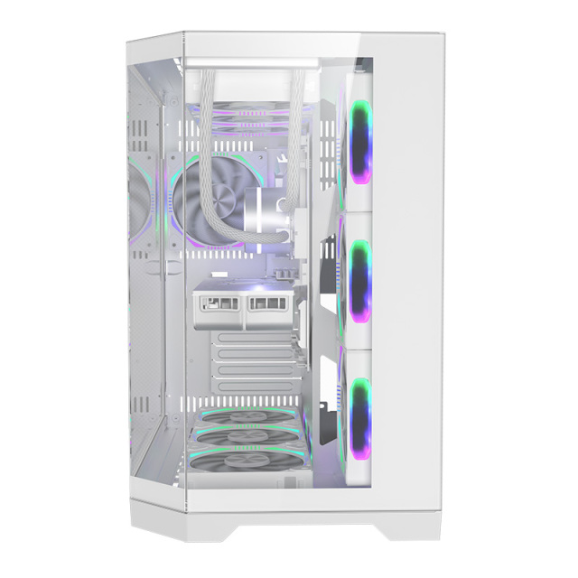 OEM Desktop PC Case ATX Motherboard Cabinet Full Tower 240 Water-cooled Fan Glass USB3.0 PC Case Game
