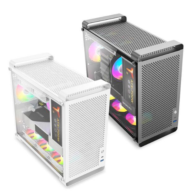 Micro ATX Gaming PC Case OEM Wholesale M-ATX Gaming Computer Cases &amp; Towers Support 240 Cooler PC Case Computer