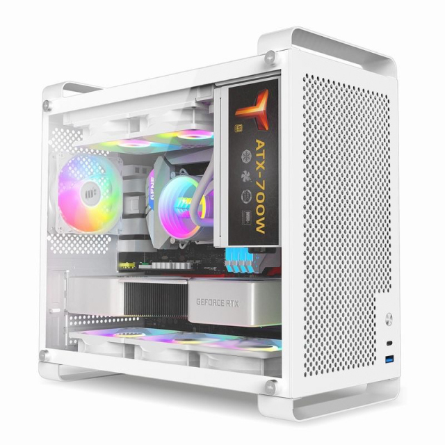Micro ATX Gaming PC Case OEM Wholesale M-ATX Gaming Computer Cases &amp; Towers Support 240 Cooler PC Case Computer
