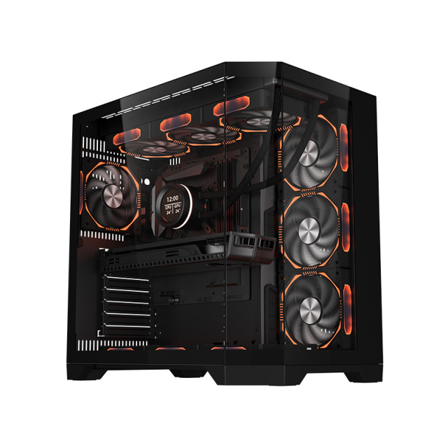 OEM Desktop PC Case ATX Motherboard Cabinet Full Tower 240 Water-cooled Fan Glass USB3.0 PC Case Game
