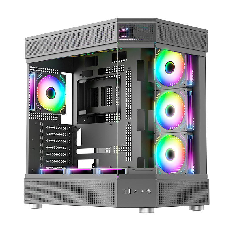 Computer Chassis White Mid Tower Desktop Gaming Pc Computer Case Atx Pc Case Atx Computer Case and Towers