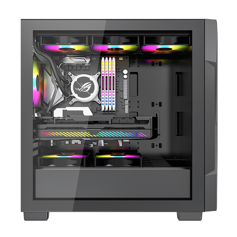 OEM Customized Water Cooler Pc Gamer Mesh Good Quality Desktop Computer Case Case Pc Computer Case