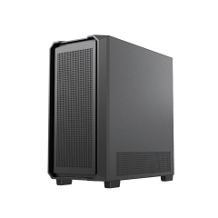 New Designed Mid Tower Gaming Case Glass Side Panel and Front Iron Mesh Panel Gaming PC Case for Gamer