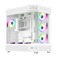 Computer Chassis White Mid Tower Desktop Gaming Pc Computer Case Atx Pc Case Atx Computer Case and Towers