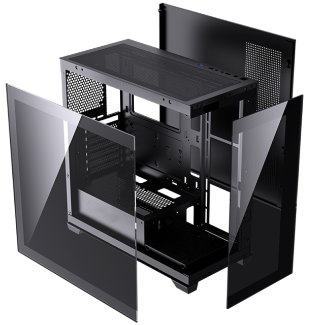 New Style PC Casing Computer Case ATX PC Case HD USB3.0 Tempered Glass Computer case & Towers Gaming Desktop Chassis