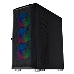 Hot Sell Full Tower PC Cabinet EATX ATX Desktop Computer Chassis Gaming PC Case With Tempered Glass Side Window