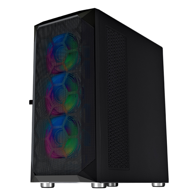 Hot Sell Full Tower PC Cabinet EATX ATX Desktop Computer Chassis Gaming PC Case With Tempered Glass Side Window