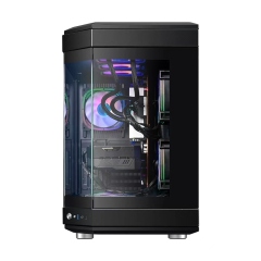 ATX Game Case PC Tempered Glass Full View Gaming case Full Tower 360mm Water Cpu Cooler Computer Cases & Towers
