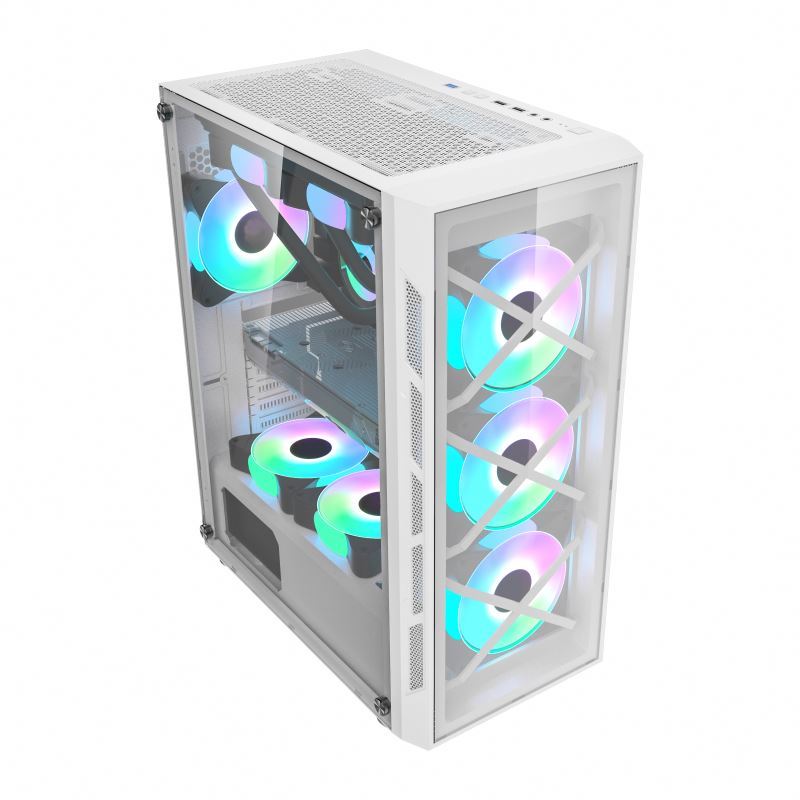 New Arrival Atx Chassis Tempered Glass Panel Mid Tower ATX Gaming Pc case Casing