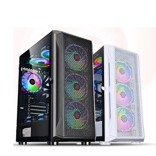 Wholesale OEM Computer Parts E-ATX ATX MATX ITX Gaming PC case Cable Management Computer case with Transparent Sliding Door