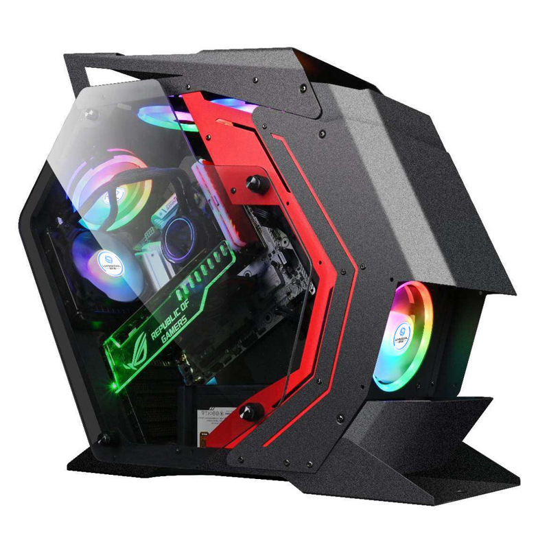 OEM Custom Factory Tempered Glass PC Gamer CPU Cabinet Tower ATX Gaming Computer Cases Towers Desktop Gaming