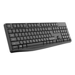 Custom Russian Clavier Azerty French Spain Layout USB Ergonomic Keyboard for PC Laptop 2.4Ghz Wireless Computer Keyboard